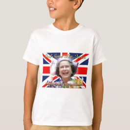 Elizabeth II för HM drottning diamantjubileum T Shirt