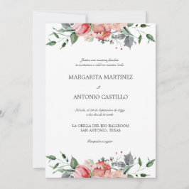Elizabeth Invaciones de Boda Elegantes Bröllop Inbjudningar