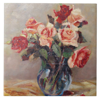 Elizabeth J. Grafin von Attems Stilllife with Ros Kakelplatta