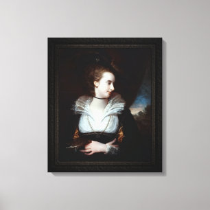 Elizabeth Lamb, Viscountess Melbourne Canvastryck