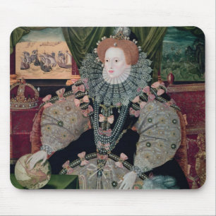 Elizabeth mig, Armadaporträtt, c.1588 Musmatta