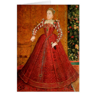 Elizabeth mig av England ("det Hampden porträtt") Hälsningskort