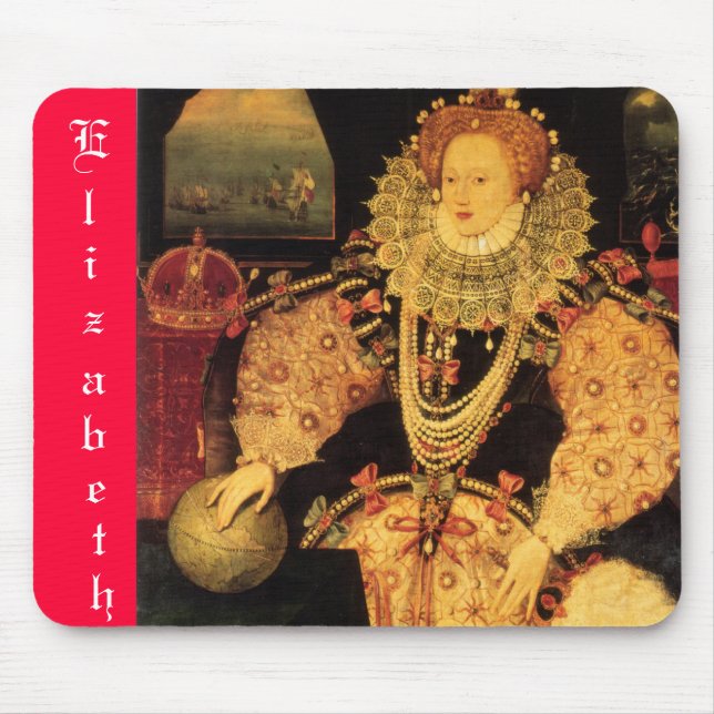 Elizabeth mig Mousepad Musmatta (Framsidan)