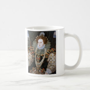 Elizabeth mig porträtt kaffemugg