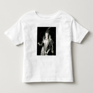 Elizabeth mig som dras av W.Derby och by inristas Tee Shirt