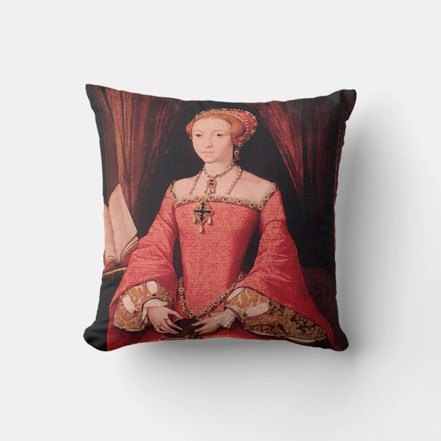 Elizabeth mig som Princess Kudde (Framsida)