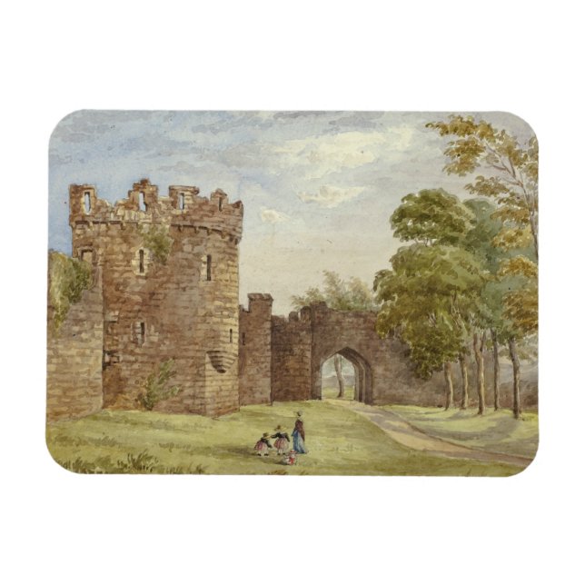 Elizabeth Murray - Gateway, Beaumans Castle Magnet (Horisontell)