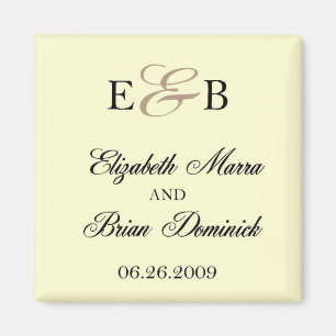 elizabeth och brian elfenben magnet