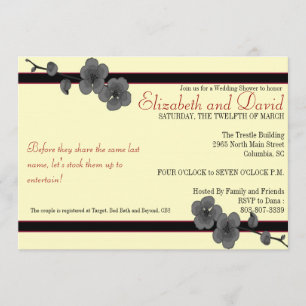 Elizabeth och David- Lagrar Pub 2 Inbjudningar