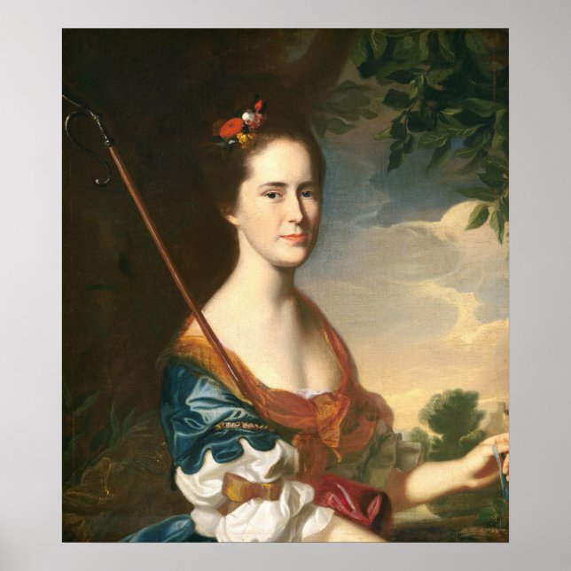 Elizabeth Otis - John S. Copley Fine Art Poster (Framsidan)