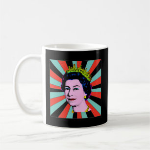 Elizabeth Queen of England Sol Queen Kaffemugg