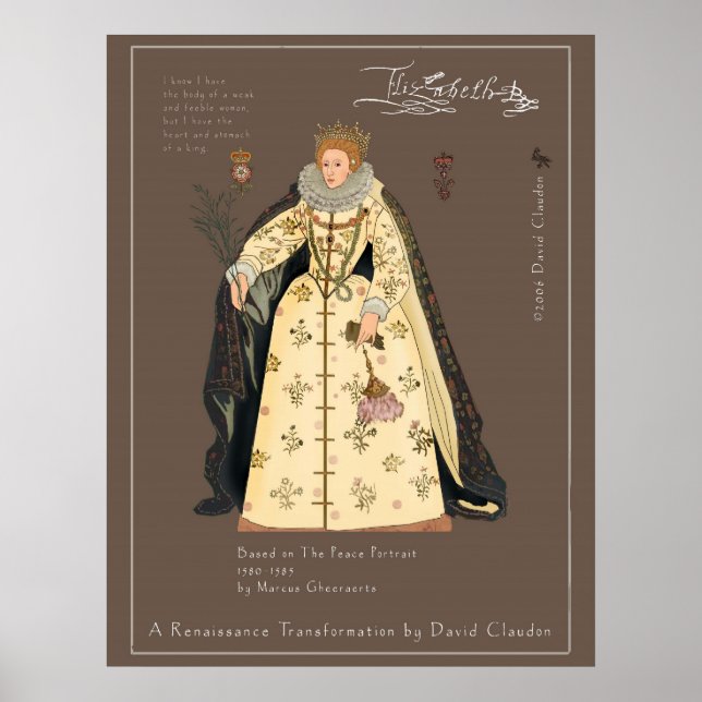 Elizabeth R of England Poster (Framsidan)