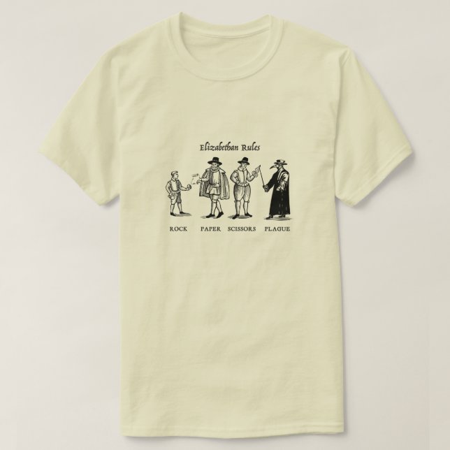 Elizabeth Regler (ljus) T-shirt (Design framsida)