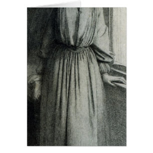 Elizabeth Siddal, maj 1854 Hälsningskort