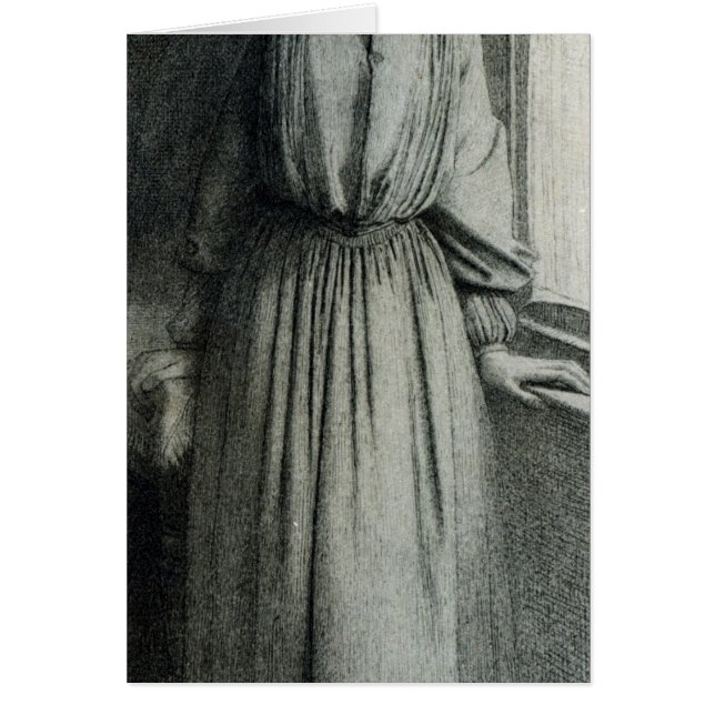 Elizabeth Siddal, maj 1854 Hälsningskort (Framsidan)