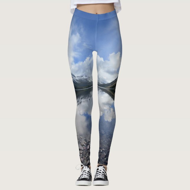 Elizabeth Sjö - Glacier National Park Leggings (Framsida)