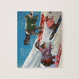 Elizabeth Ski-teamet Pussel