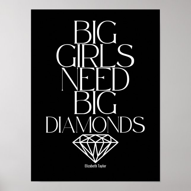 Elizabeth Taylor citerar Women Power Poster (Framsidan)