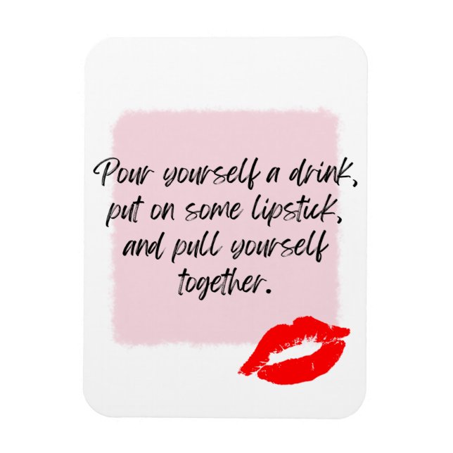 Elizabeth Taylor Quote Magnet (Vertikal)