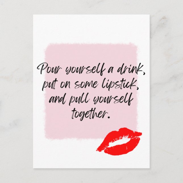 Elizabeth Taylor Quote Vykort (Framsida)