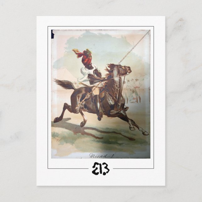 Elizabeth Thompson #1 - Fine Art Postcard Vykort (Framsida)