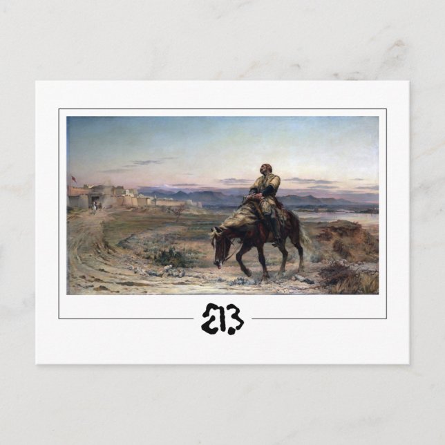 Elizabeth Thompson #2 - Fine Art Postcard Vykort (Framsida)