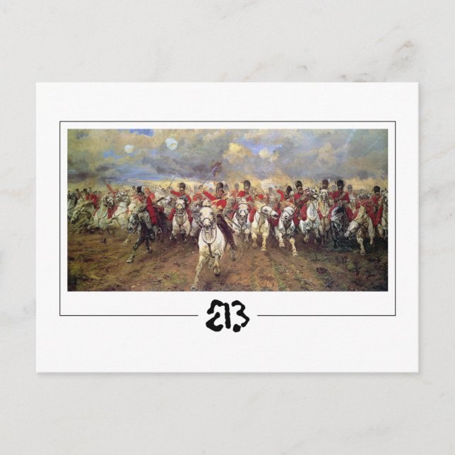 Elizabeth Thompson #48 - Fine Art Postcard Vykort (Framsida)