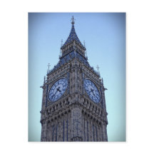 Elizabeth Torn - Big Ben - London - vykort