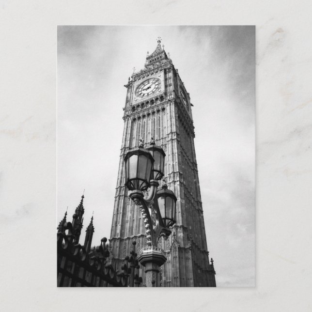 Elizabeth Torn Westminster, London UK Postcard Vykort (Framsida)