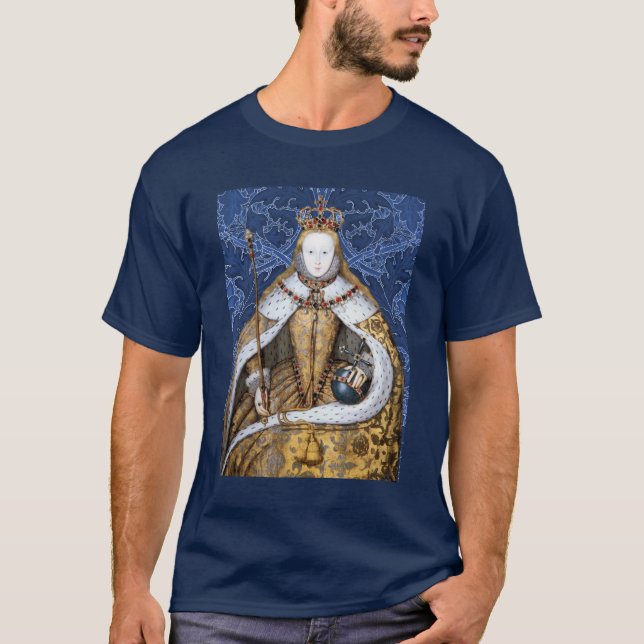 Elizabeth Tudor, Englands drottning T Shirt (Framsida)