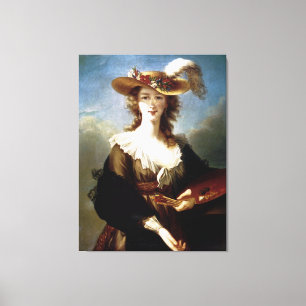 Elizabeth Vigee-Le Brun ~ Självporträtt Canvastryck