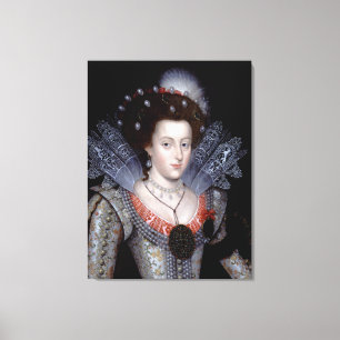 Elizabeth vinterdrottning av Bohemia Canvastryck