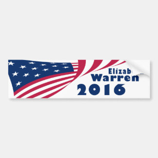Elizabeth Warren 2016 Bildekal