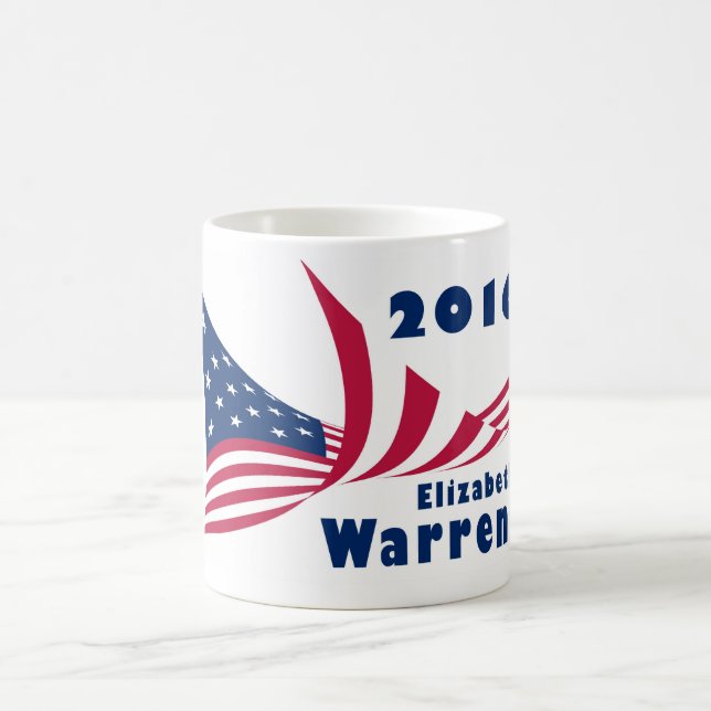 Elizabeth Warren 2016 Kaffemugg (Center)