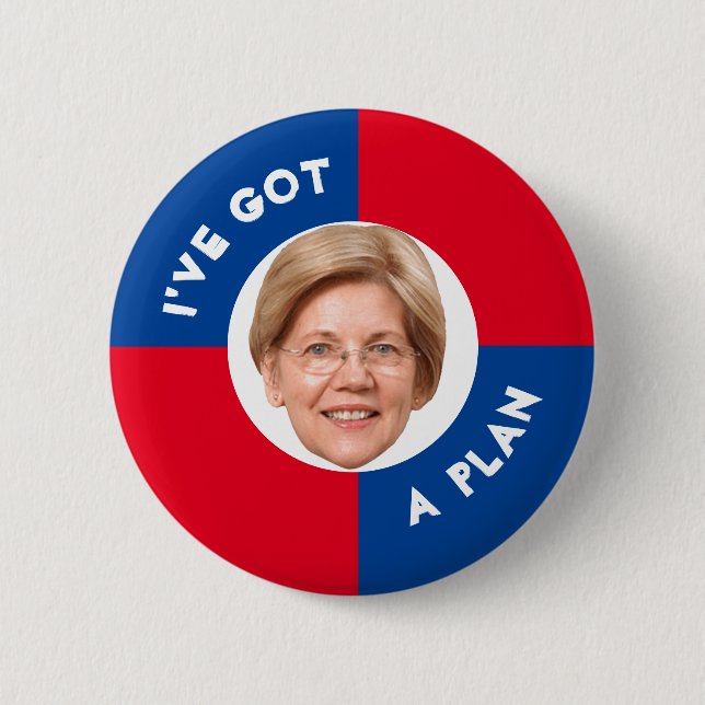 Elizabeth Warren 2020 Knapp (Framsida)