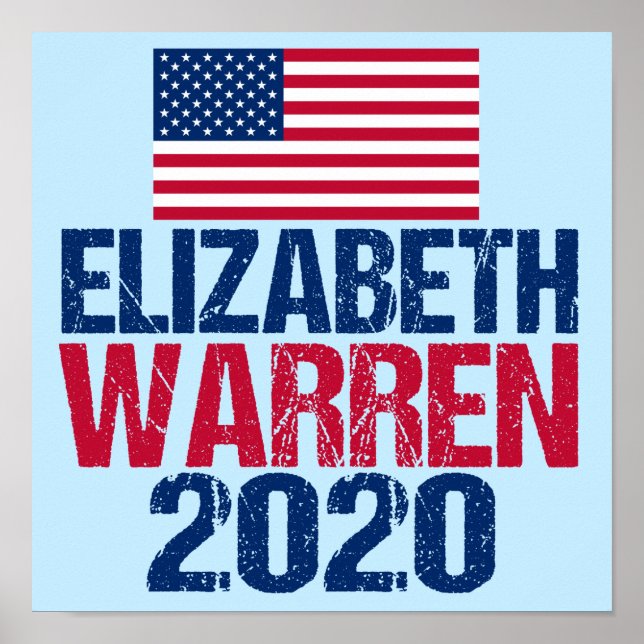 Elizabeth Warren 2020 Poster (Framsidan)