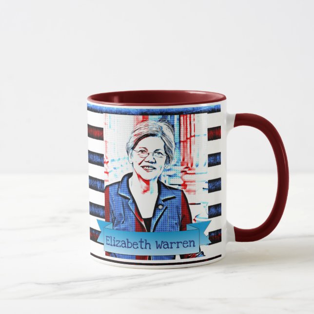 ELIZABETH WARREN 2020 Presidentval i Mugg (Höger)