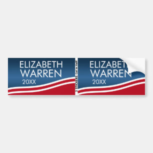 Elizabeth Warren 2024 BOGO Bildekal