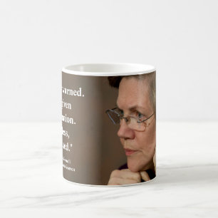 Elizabeth Warren - ändå framhärdade hon Kaffemugg