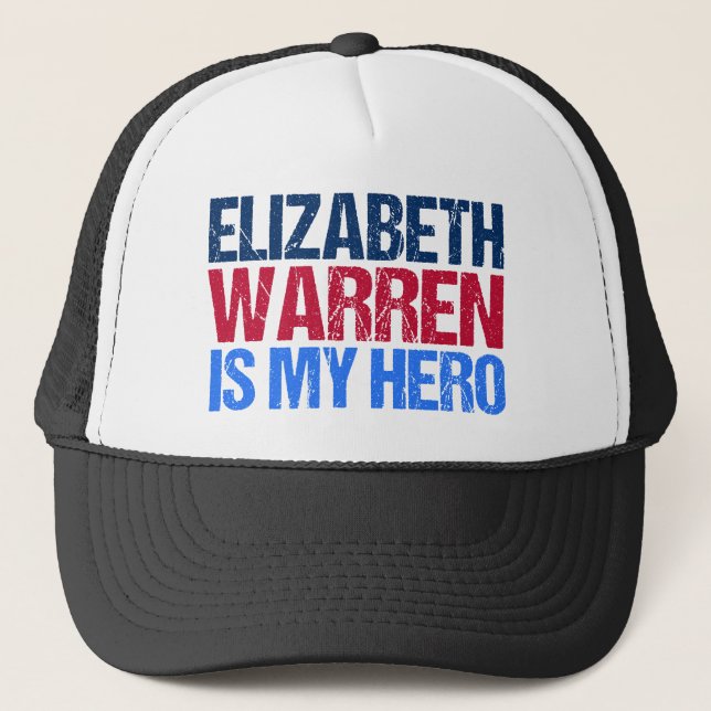 Elizabeth Warren är My Hero Truckerkeps (Framsida)
