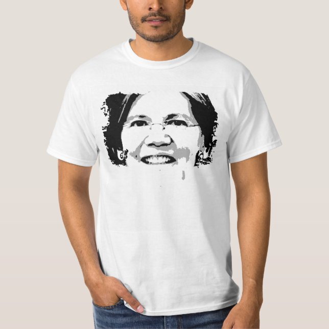 ELIZABETH WARREN BLOCK.png T-shirt (Framsida)