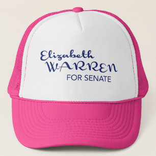 Elizabeth Warren för Massachusetts Senate Cap Truckerkeps