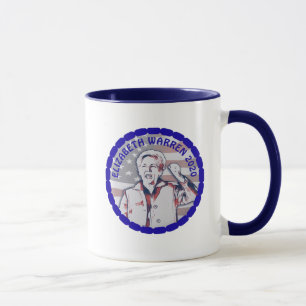 Elizabeth Warren för presentation 2020 Mugg