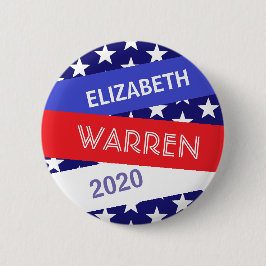 Elizabeth Warren för president 2020 Knapp