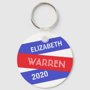 Elizabeth Warren för president 2020 Nyckelring