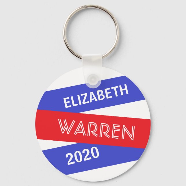 Elizabeth Warren för president 2020 Nyckelring (Framsida)