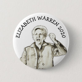 Elizabeth Warren för presidentvalet 2020 Knapp