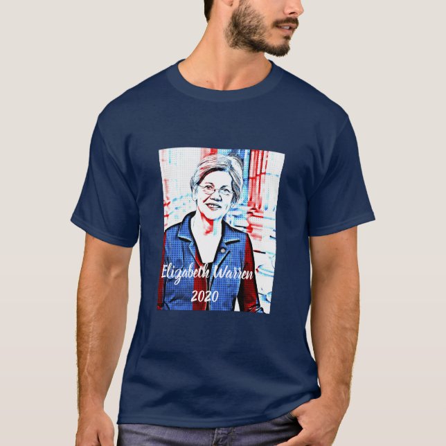 Elizabeth Warren för presidentvalet 2020 T Shirt (Framsida)