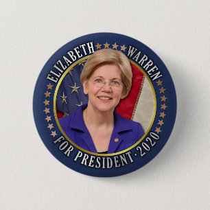 Elizabeth Warren för talman 2020 Knapp