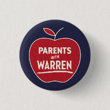 Elizabeth Warren - föräldrar med Warren Button